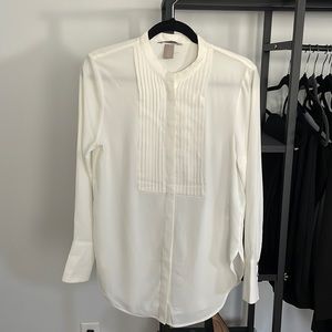 H&M | 6 | White blouse